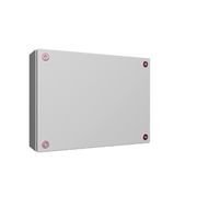 Caixa Passagem Aço Cinza 7035 IP66 400x400x120mm Sem Flange 1511000 Rittal