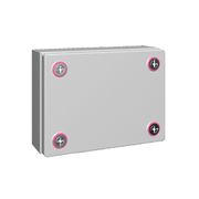Caixa Passagem Aço Cinza 7035 IP66 150x200x80mm Sem Flange 1528000 Rittal