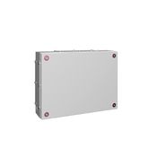 Caixa Passagem Aço Cinza 7035 IP55 300x400x120mm Com Flange 1536000 Rittal