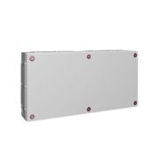 Caixa Passagem Aço Cinza 7035 IP55 300x600x120mm Com Flange 1538000 Rittal