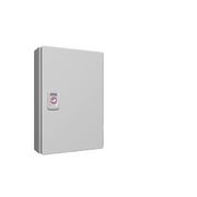 Quadro Comando Sobrepor Aço Pintado Cinza 7035 IP66 1 Porta 300x200x80mm 1552000 Rittal