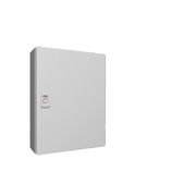 Quadro Comando Sobrepor Aço Pintado Cinza 7035 IP66 1 Porta 400x300x120mm 1556000 Rittal