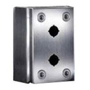 Botoeira Aço Inoxidável AI304 2 Furos 22,5mm 100x160x90mm 2384020 Rittal