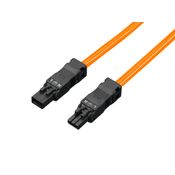Cabo Conexão Passagem 1000mm 100240V Laranja 3 Polos Iluminação Led 2500530 Rittal