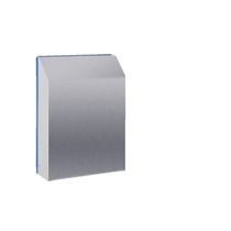 Cobertura Contra Jatos D'água 176x245x55mm Ventilador Filtro Ip56 3 Rittal