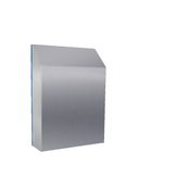Cobertura Contra Jatos D'água 350x480x110mm Ventilador Filtro Ip56 Rittal