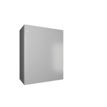 Quadro Comando Sobrepor Aço Pintado Cinza 7035 IP66 1 Porta 1000x800x400mm 11810 Rittal