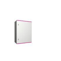 Quadro Comando Sobrepor Poliester Pintado Cinza 7035 IP66 1 Porta 800x600x300mm 1 Rittal