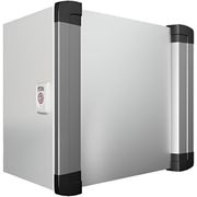 Caixa Painel Com Aço Cinza 7035 Ip55 1 Porta 300x300x210mm 6315150 Rittal