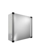 Caixa Painel Com Aço Cinza 7035 Ip55 1 Porta 600x600x210mm 6315650 Rittal