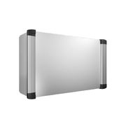 Caixa Painel Com Aço Cinza 7035 Ip55 1 Porta 380x600x210mm 6320550 Rittal