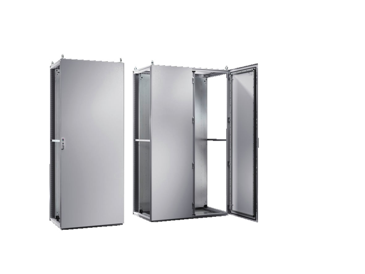Painel Modular Aço Pintado Cinza 7035 IP551 Porta 2200x1000x500mm 80 ...