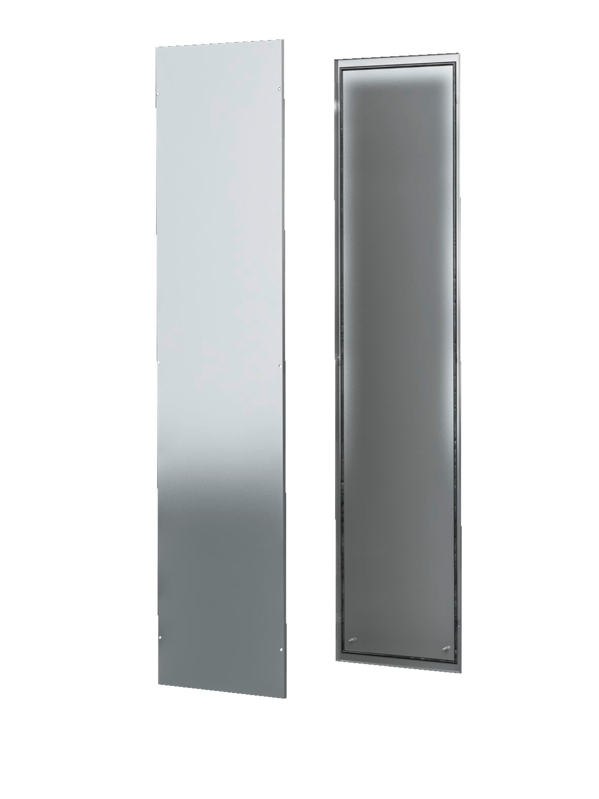 Paredes Laterais 2200X600mm Painel 2 Unidades Cinza 8126235
