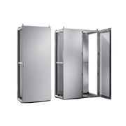 Painel Modular Aço Pintado Cinza 7035 IP55 2 Portas 2200x1200x500mm 82 Rittal