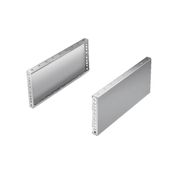 Chapas Laterais 200x500mm Ai304 Base Soleira Frontalal e Traseira 2 Unidades Rittal
