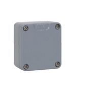 Caixa Passagem Alumínio Cinza 7001 IP66 64x58x36mm Sem Flange 9101210 Rittal