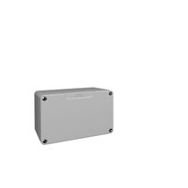 Caixa Passagem Alumínio Cinza 7001 IP66 80x125x58mm Sem Flange 9105210 Rittal