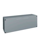 Caixa Passagem Alumínio Cinza 7001 IP66 120x360x84mm Sem Flange 9111210 Rittal