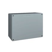 Caixa Passagem Alumínio Cinza 7001 IP66 232x280x113mm Sem Flange 9117210 Rittal