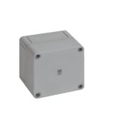 Caixa Passagem Policarbonato Cinza 7035 IP66 94x94x81mm Sem Flange 9505000 Rittal