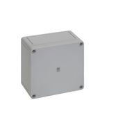 Caixa Passagem Policarbonato Cinza 7035 IP66 130x130x75mm Sem Flange 9510000 Rittal