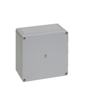 Caixa Passagem Policarbonato Cinza 7035 IP66 180x182x90mm Sem Flange 9517000 Rittal