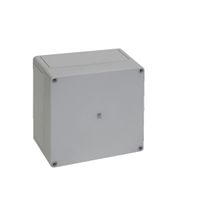 Caixa Passagem Policarbonato Cinza 7035 IP66 180x182x111mm Sem Flange 9518000 Rittal