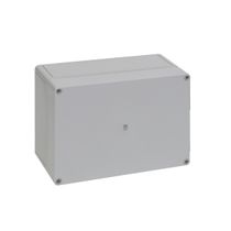 Caixa Passagem Policarbonato Cinza 7035 IP66 180x254x111mm Sem Flange 9521000 Rittal