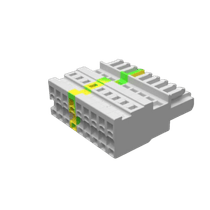 Conector Macho Rtt 400 460V Para Ar Condicionado 3397759 Rittal