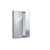 Painel Modular Aço Pintado Cinza 7035 IP55 2 Portas 2000x1200x400mm 82 Rittal