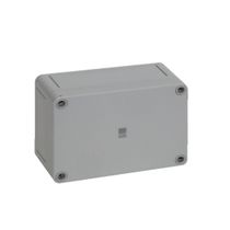 Caixa Passagem Policarbonato Cinza 7035 IP66 94x130x57mm Sem Flange 9508000 Rittal