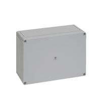 Caixa Passagem Policarbonato Cinza 7035 IP66 180x254x90mm Sem Flange 9520000 Rittal