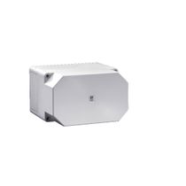 Caixa Passagem Policarbonato Cinza 7035 IP66 180x254x165mm Sem Flange 9522000 Rittal