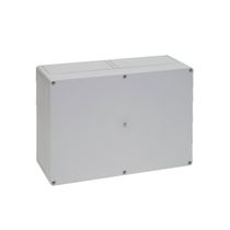 Caixa Passagem Policarbonato Cinza 7035 IP66 254x360x111mm Sem Flange 9523000 Rittal