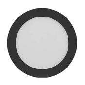 Luminária Led Slim Plafon Bllx 24W 3000K Redondo Preto 7020889 Bellalux