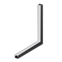 Perfil Alumínio Teto-Parede Sobrepor Preto Reto 18X15Mm 7018327 Ledvance