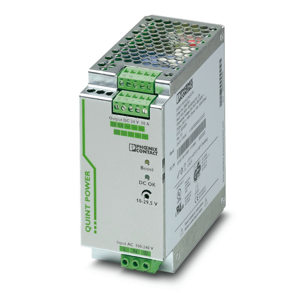 QUINT POWER 電源ユニット 24V 10A Fonte De Alimentação Chaveada Monofásico 100 240 Vca/110 250vcc
