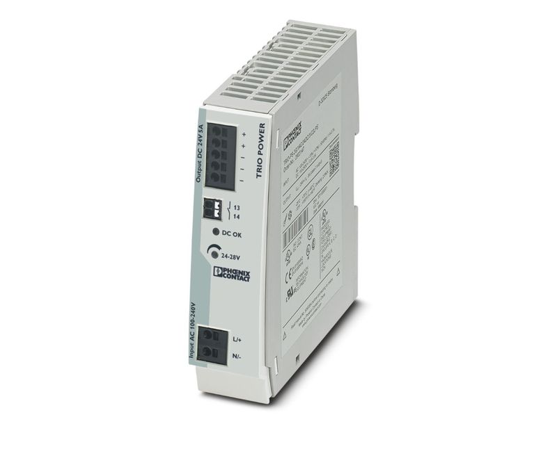 Fonte De Alimentação Chaveada Monofásico 100 240vca 24vcc 5a