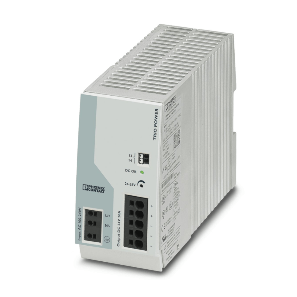 Fonte De Alimentação Chaveada Monofásico 85264 Vca 24V 20A 2903151