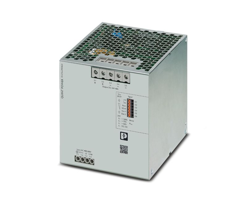 Fonte De Alimentação Chaveada Trifásica 400 500Vca 24Vcc 960W 40A