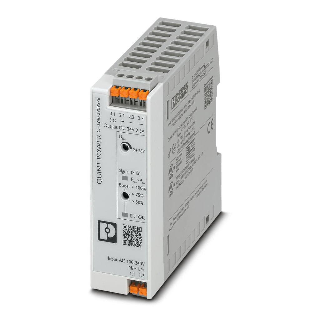 Fonte De Alimentação Monofásico 100 240Vca 5Vcc 5A