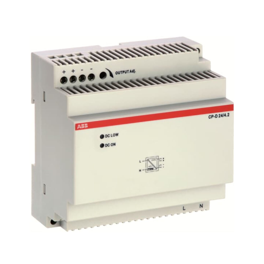 Fonte De Alimentação Chaveada Monofásico 100 240Vca 24Vcc 120W 5A