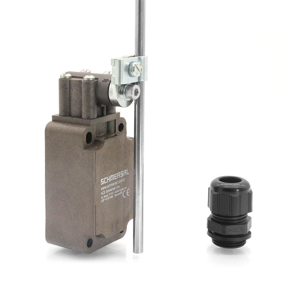 Chave Segurança 6A 500V 2Nf+1Na 3 Pinos XCSA702 Schneider