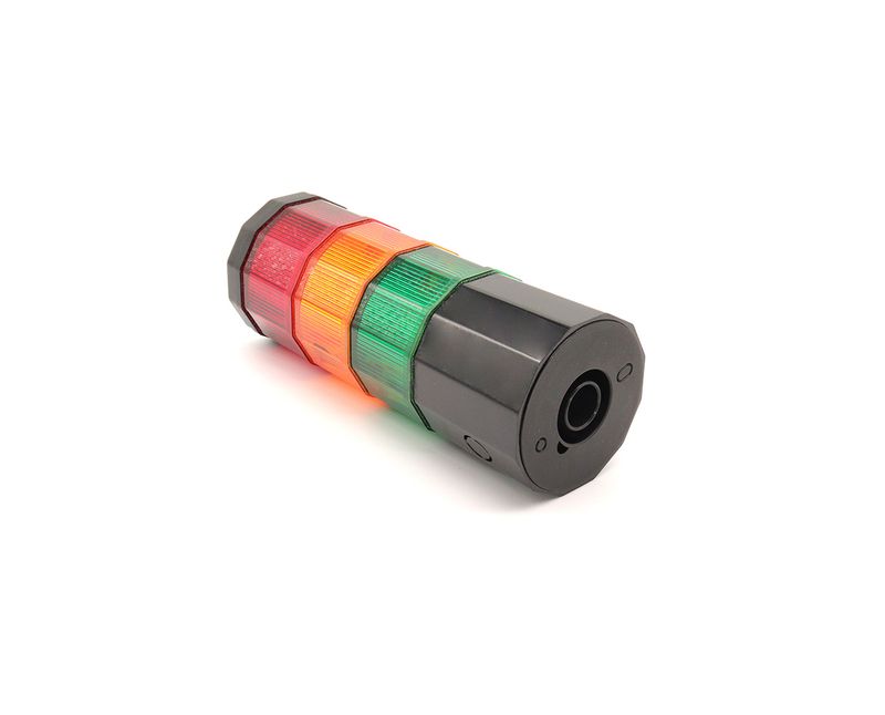 Coluna Luminosa TLC-60 C-VD/AM/VM-BZ 24VDC | Dimensional - Dimensional