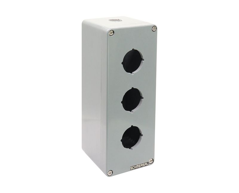 Caixa Poliester P3/0330-C Cinza 75x190x75 | Dimensional - Dimensional