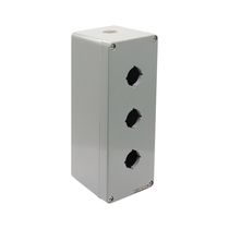 Caixa Poliester P3/0322-C Cinza 75x190x75 Ace Schmersal