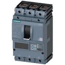 Disjuntor Caixa Moldada Tripolar Eletrônico 380VCA 100A 200KA Sentron 3Va21100Kq360Aa0 Siemens