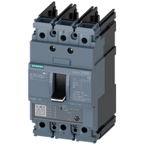 Disjuntor Caixa Moldada Tripolar Térmico/Magnético Fixos 380VCA 100A 65KA Sentron 3Va51101Mh310Aa0 Siemens