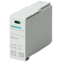 Modulo Plug-In T1/T2 L-N 240-335V 12,5Ka Sentron 5Sd74183 5Sd74183 Siemens