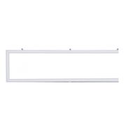 Luminaria LED Plafon Retangular Embutir Branca Bivolt 2700K 40W 03173A Ourolux